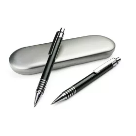 Set pix și creion mecanic + cutie din metal - Dakota