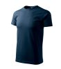 Tricou din bumbac - Basic, Albastru marin