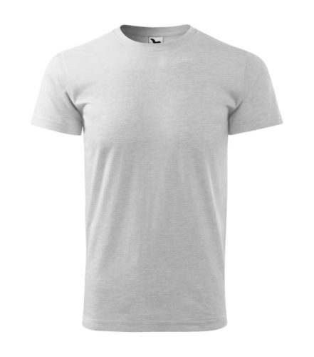 Tricou din bumbac - Basic, Gri deschis