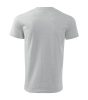 Tricou din bumbac - Basic, Gri deschis