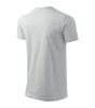 Tricou din bumbac - Basic, Gri deschis