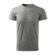 Tricou din bumbac - Basic, Gri închis