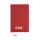 Notebook A5 cu copertă tare din piele PU - Arconote, Roșu