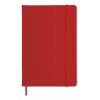 Notebook A5 cu copertă tare din piele PU - Arconote, Roșu