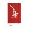 Notebook A5 cu copertă tare din piele PU - Arconote, Roșu