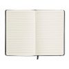 Notebook A5 cu copertă tare din piele PU - Arconote, Negru