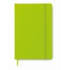 Notebook A5 cu copertă tare din piele PU - Arconote, Lime