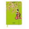 Notebook A5 cu copertă tare din piele PU - Arconote, Lime