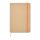 Notebook A5 din hârtie reciclată - Everwrite, Portocaliu