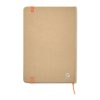 Notebook A5 din hârtie reciclată - Everwrite, Portocaliu