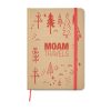 Notebook A5 din hârtie reciclată - Everwrite, Roșu