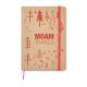 Notebook A5 din hârtie reciclată - Everwrite, Roșu