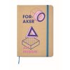 Notebook A5 din hârtie reciclată - Everwrite, Albastru