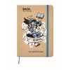 Notebook A5 din hârtie reciclată - Everwrite, Albastru