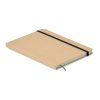 Notebook A5 din hârtie reciclată - Everwrite, Negru