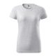 Tricou pentru damă  - Basic, Gri deschis