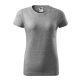 Tricou pentru damă  - Basic, Gri închis