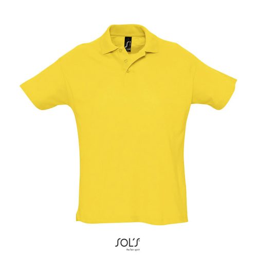Tricou polo -Summer II, Galben