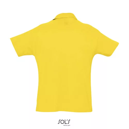 Tricou polo -Summer II, Galben