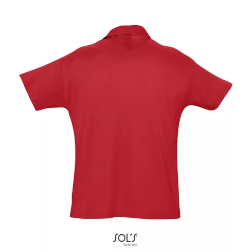 Tricou polo -Summer II, Roșu