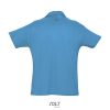 Tricou polo -Summer II, Acvamarin