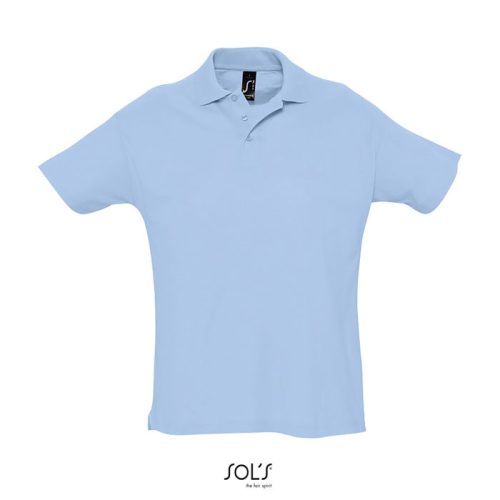 Tricou polo -Summer II, Albastru deschis