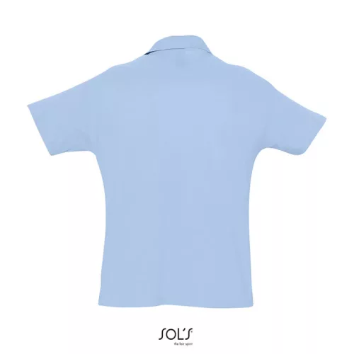 Tricou polo -Summer II, Albastru deschis