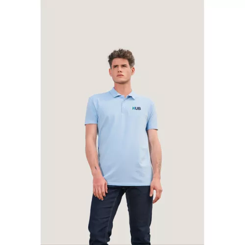 Tricou polo -Summer II, Albastru deschis