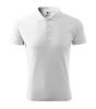 Tricou polo pentru bărbați - Pique, Alb