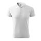 Tricou polo pentru bărbați - Pique, Alb