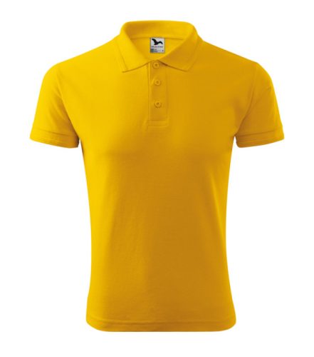 Tricou polo pentru bărbați - Pique, Galben