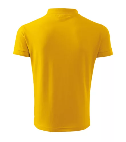 Tricou polo pentru bărbați - Pique, Galben
