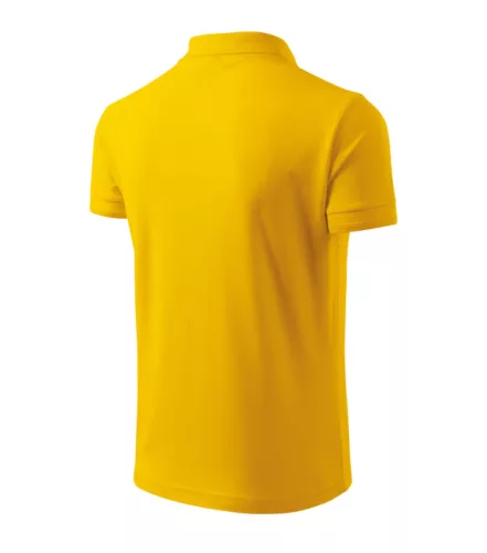Tricou polo pentru bărbați - Pique, Galben