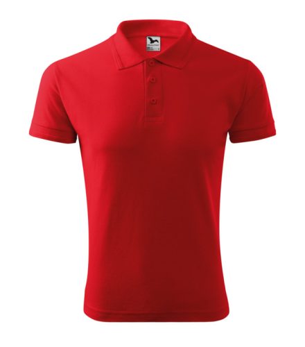 Tricou polo pentru bărbați - Pique, Roșu