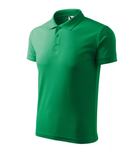 Tricou polo pentru bărbați - Pique, Verde