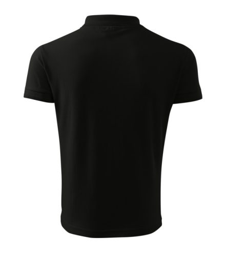 Tricou polo pentru bărbați - Pique, Negru
