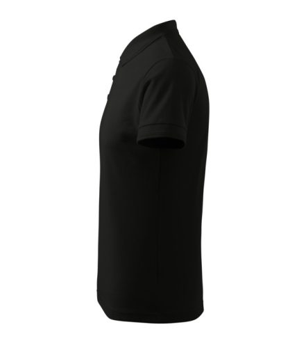 Tricou polo pentru bărbați - Pique, Negru