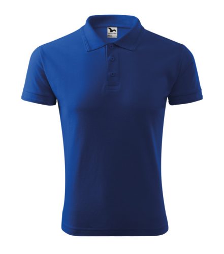 Tricou polo pentru bărbați - Pique, Albastru regal
