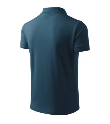 Tricou polo pentru bărbați - Pique Albastru marin