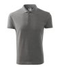Tricou polo pentru bărbați - Pique Gri închis