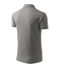 Tricou polo pentru bărbați - Pique Gri închis