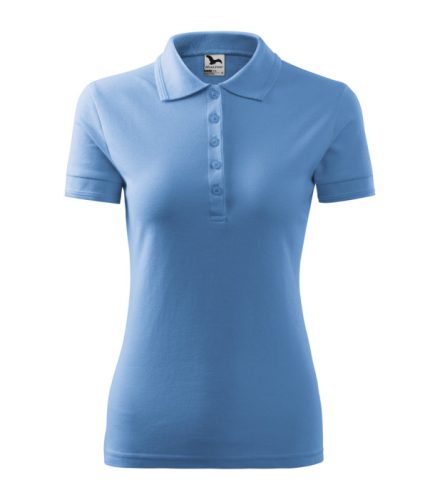 Tricou polo pentru damă - Miss Pique Albastru deschis