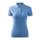 Tricou polo pentru damă - Miss Pique Albastru deschis