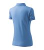 Tricou polo pentru damă - Miss Pique Albastru deschis