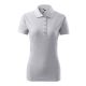 Tricou polo pentru damă - Miss Pique Gri deschis