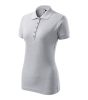 Tricou polo pentru damă - Miss Pique Gri deschis