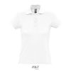 Tricou polo pentru damă - Passion, Alb