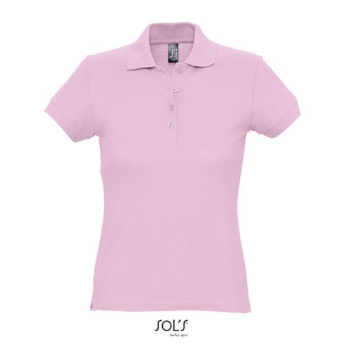 Tricou polo pentru damă - Passion, Roz