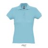 Tricou polo pentru damă - Passion, Albastru atol
