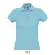 Tricou polo pentru damă - Passion, Albastru atol